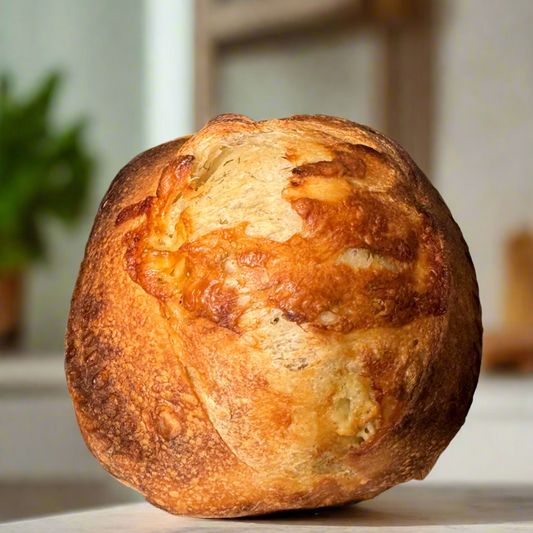 Cheesy Dill Artisan Loaf